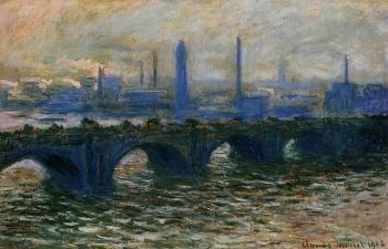 尅勞德 莫奈 Waterloo Bridge, Misty Morning